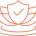 People icon, a lotus flower icon