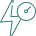 PEPS picto for planet, small lighting icon