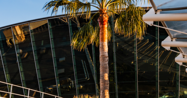 A&eacute;roport de Nice, vue ext&eacute;rieur