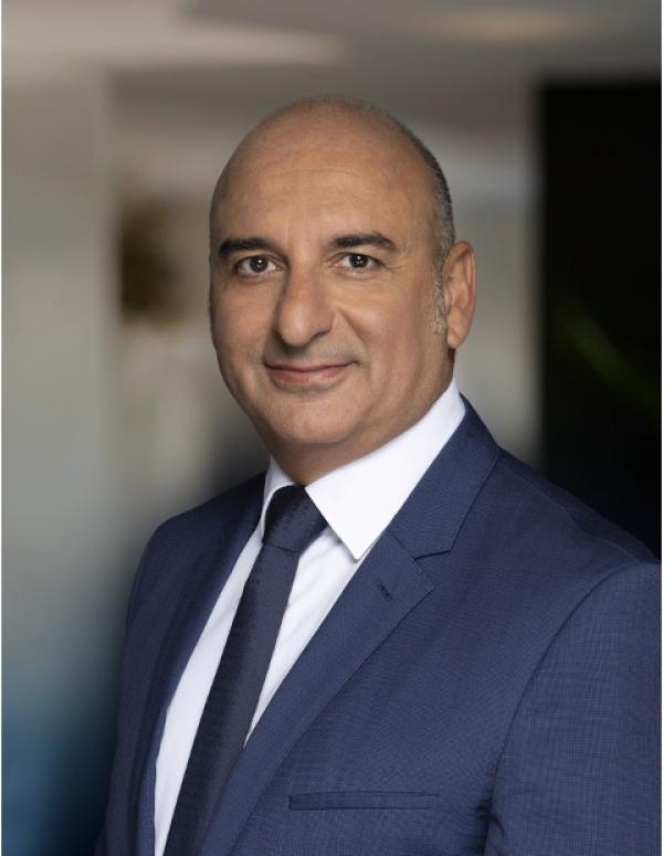 Portrait of Michel Sibony, new Chief Value Officer of Lagard&egrave;re Travel Retail