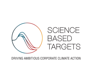Science-based Targets (SBIT) logo featuring the baseline &quot;Driving Ambitious Corporate Climate Action&quot;