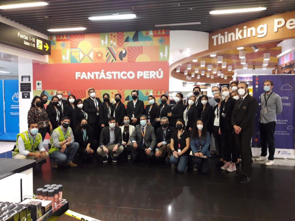 Aelia Duty Free Peru Team